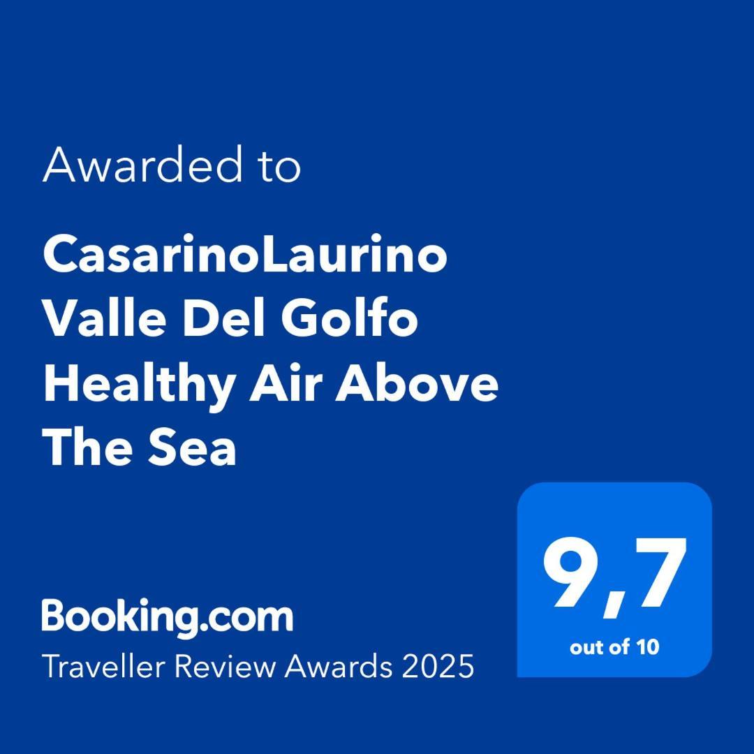 Casarinolaurino Valle Del Golfo Healthy Air Above The Sea Uscio Zewnętrze zdjęcie